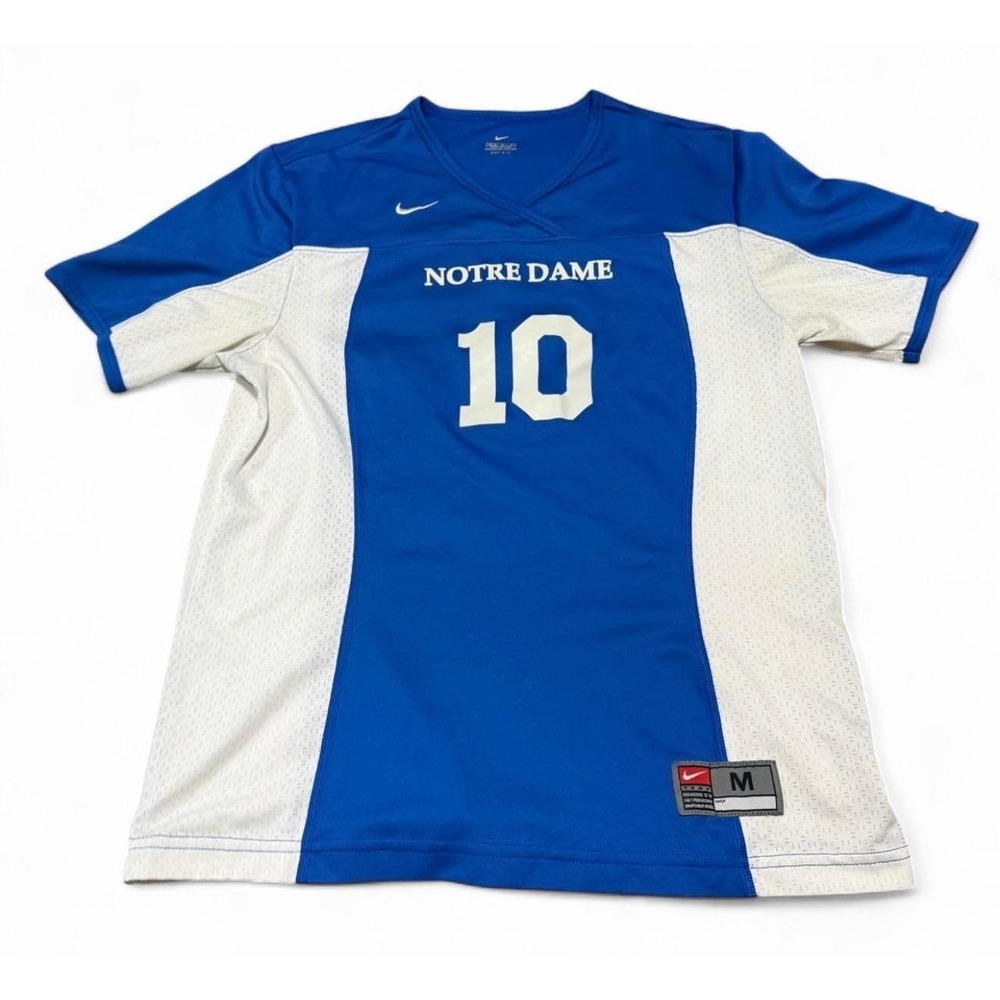 Nike Notre Dame Fighting Irish #10 Football Jersey Mens Medium Made USA